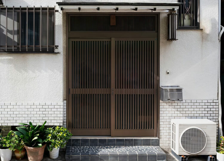 security doors Alu-Gard / Perforated Aluminium Mesh