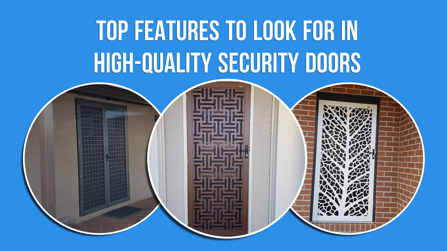 Security Door TBT Security Doors