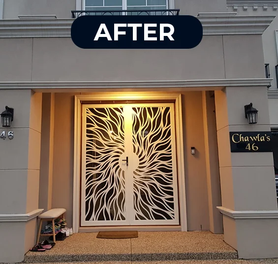 AFTER TBT Security Doors